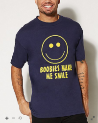 Boobies Make Me Smile T shirt