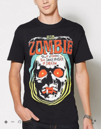 Rob Zombie Death Skull T Shirt