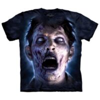 The Mountain Black Cotton Moonlit Zombie Design Novelty Parody Adult T-Shirt