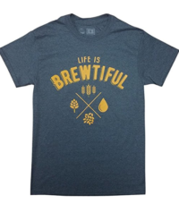 10oz Apparel Beer t shirt Life is Brewtiful
