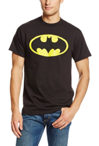 DC Comics Men’s Batman Basic Logo T-Shirt