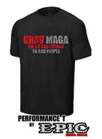 Krav Maga T-shirt Bad Things