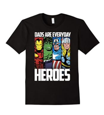 Marvel Avengers Father’s Day Everyday Heroes Graphic T-Shirt