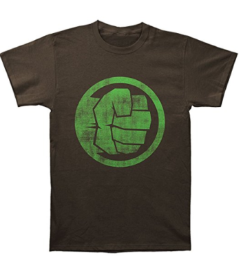 Marvel Incredible Hulk Fist Bump Adult T-shirt