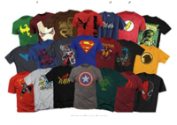 Men’s Marvel Superhero T-Shirts Mystery Deal of 2 (Different) BY PrimeTrading