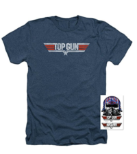 Popfunk Top Gun Distressed Logo T-Shirt and Exlcusive Stickers