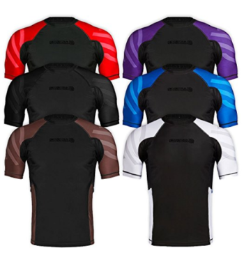 Sanabul Essentials Short Sleeve Compression Base Layer Rash Guard