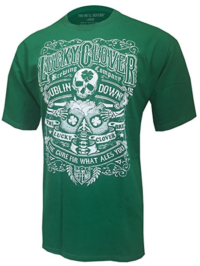 This Well Defend Lucky Clover Mens ST Patricks Day T-Shirt Funny Beer Shamrock Saint Pattys, Green