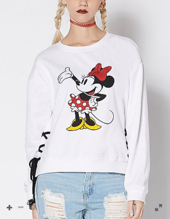 Tie Minnie Mouse Sweatshirt – Disney