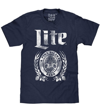 Vintage Miller Lite Navy T-Shirt