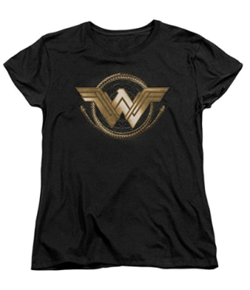 Wonder Woman Golden Lasso Logo Women’s T-Shirt