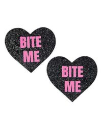 Bite Me Heart Nipple Pasties