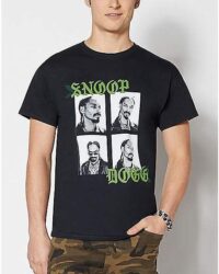 Black and White Snoop Dogg T Shirt