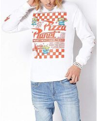 Checkered Pizza Planet T Shirt - Toy Story