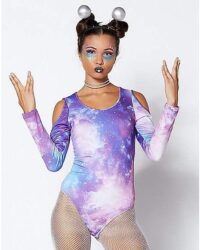 Galaxy Print Bodysuit