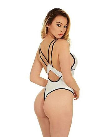 Iridescent Strappy Bodysuit