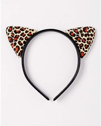 Leopard Cat Ear Headband