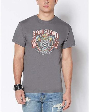 Skull Lynyrd Skynyrd T Shirt