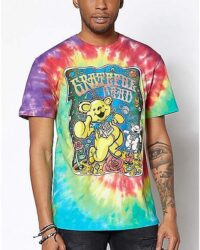 Space Bear Tie Dye Grateful Dead T Shirt