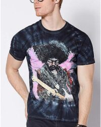 Tie Dye Jimi Hendrix T Shirt