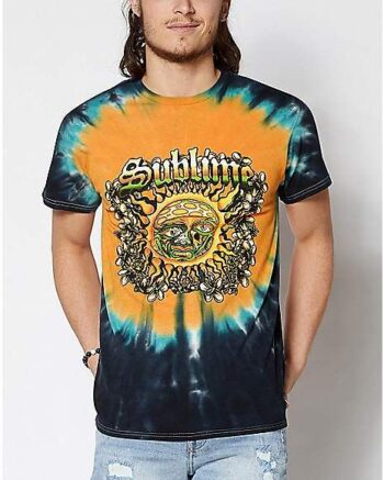 Tie Dye Sun Sublime T Shirt