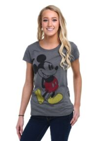 Classic Mickey Mouse Women's Heather T-Shirt