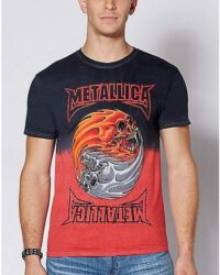 Dip Dye Metallica T Shirt