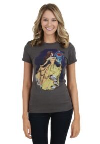 Disney Illustrated Belle Juniors T-Shirt