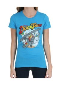 Ducktales Plane Juniors T-Shirt