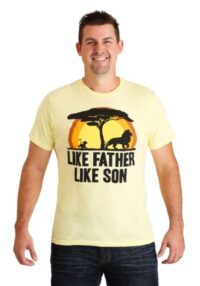 Men's Disney The Lion King Like Father Like Son T-Shirt