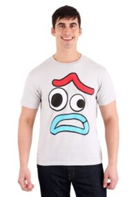 Men's Toy Story 4 Forky Silver T-Shirt