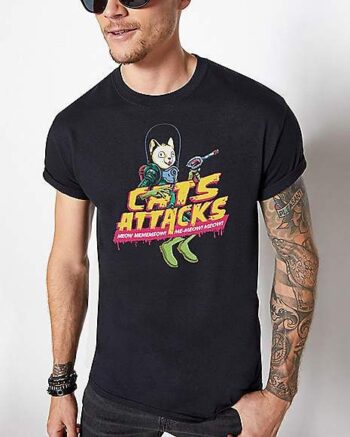 Cats Attack T Shirt