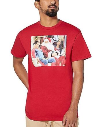 Friends Santa Claus T Shirt