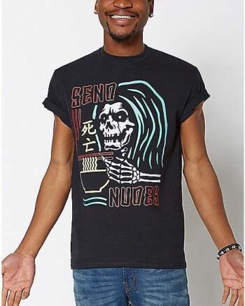 Skull Send Nudes T Shirt