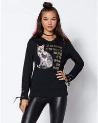 Thackery Binx Cat Sweatshirt