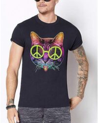 Trippy Cat T Shirt