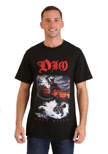 Adult Dio Holy Diver Black T-Shirt