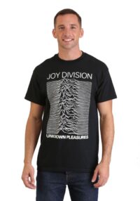 Adult Joy Division Unknown Pleasures Black T-Shirt