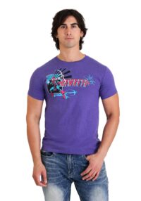Avengers Hawkeye Purple Men's T-Shirt
