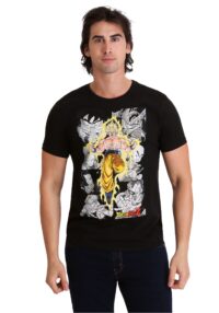 Dragon Ball Z - Character Panels Black T-Shirt for Men
