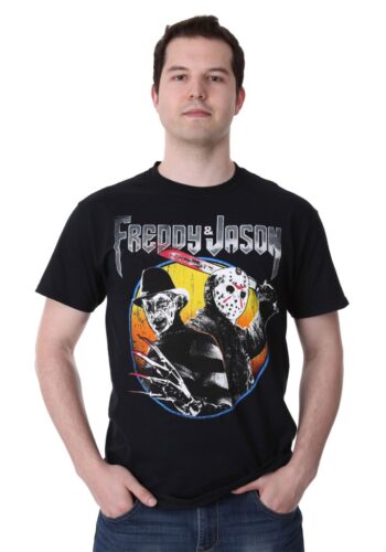 Freddy and Jason Metal Album Men's T-Shirt