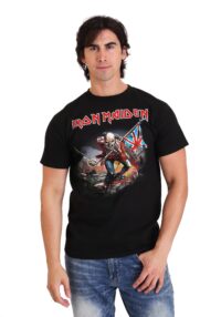 Iron Maiden The Trooper Black Men's T-Shirt