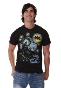 Men's Batman Abstract Painting T-Shirt