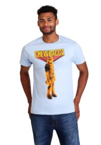 Men's Chewbacca! Light Blue T-Shirt