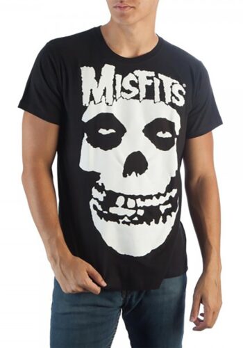 Mens Misfits Classic Black Tee