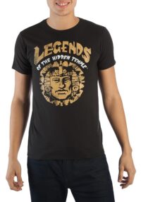 Men's Nickelodeon Legends of The Hidden Temple Black T-Shirt