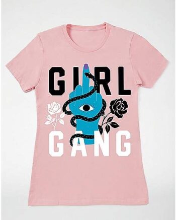 Middle Finger Girl Gang T Shirt