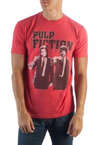 Miramax Pulp Fiction Men's Red Heather T-Shirt