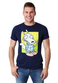 Nickelodeon Rocko's Modern Life Men's Navy T-Shirt