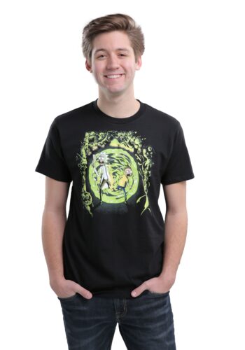 Rick and Morty Portal and the Monsters T-Shirt